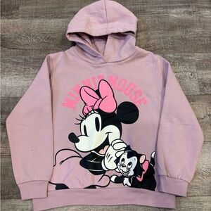 H&M Minnie Mouse Pink Girls Hoodie